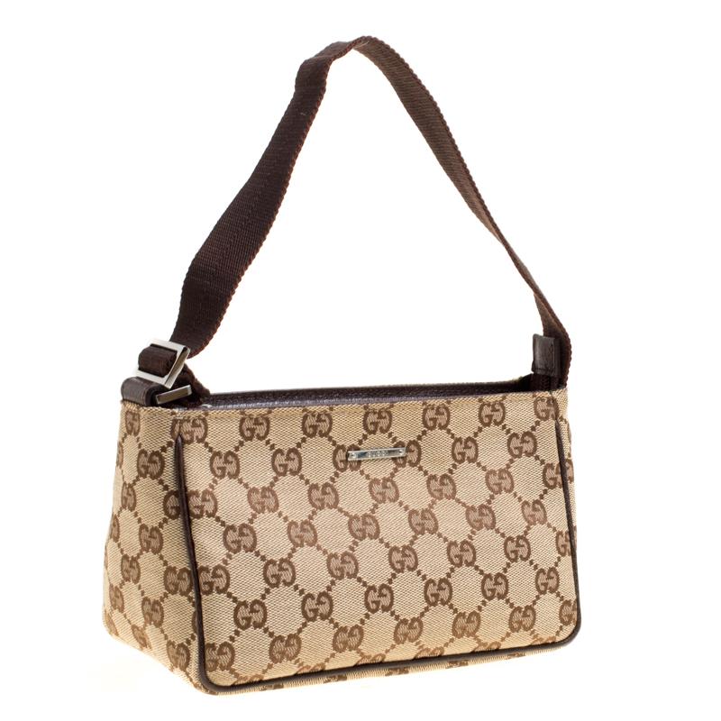 Gucci Beige GG Canvas Mini Shoulder Bag 7