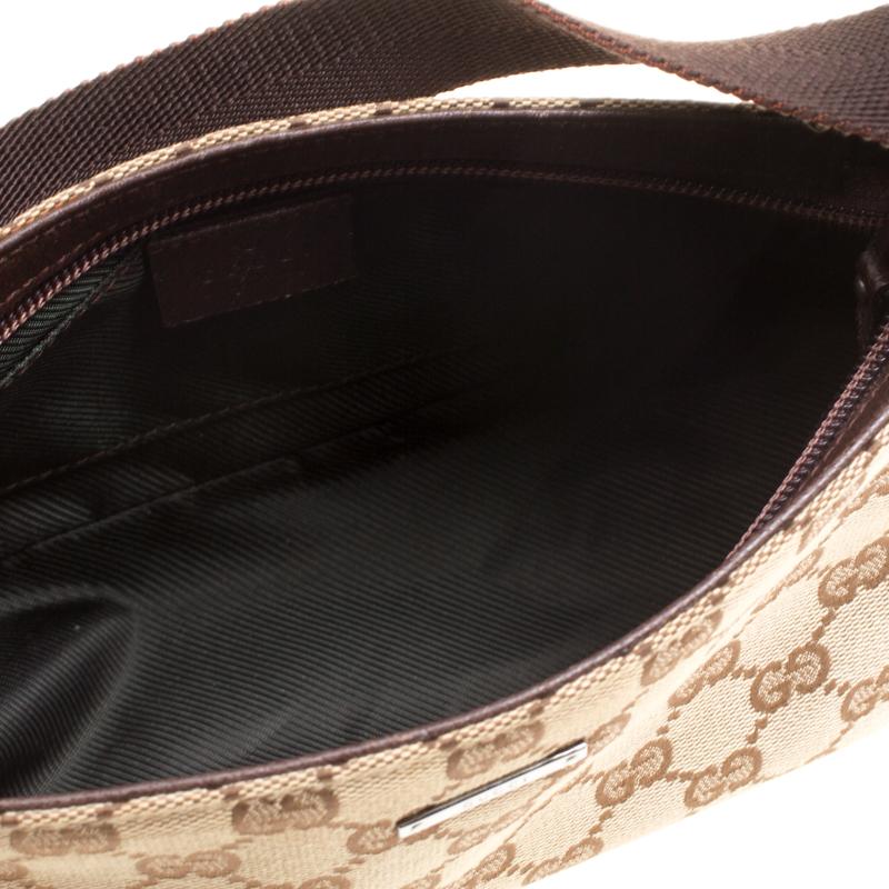 Gucci Beige GG Canvas Mini Shoulder Bag 2