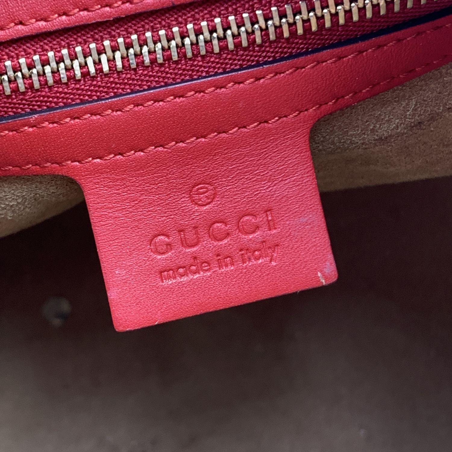 Gucci Beige GG Monogram Canvas Pocket Hobo Bag with Strap 2