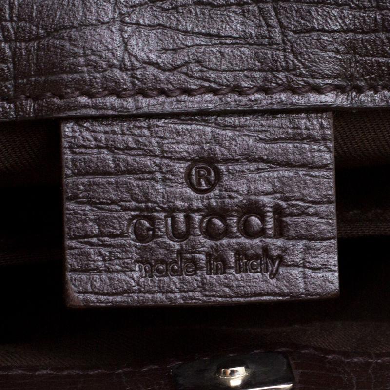 Gucci Beige GG Supreme Canvas Portfolio Document Case 5