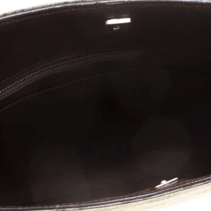 Gucci Beige GG Supreme Canvas Portfolio Document Case 7