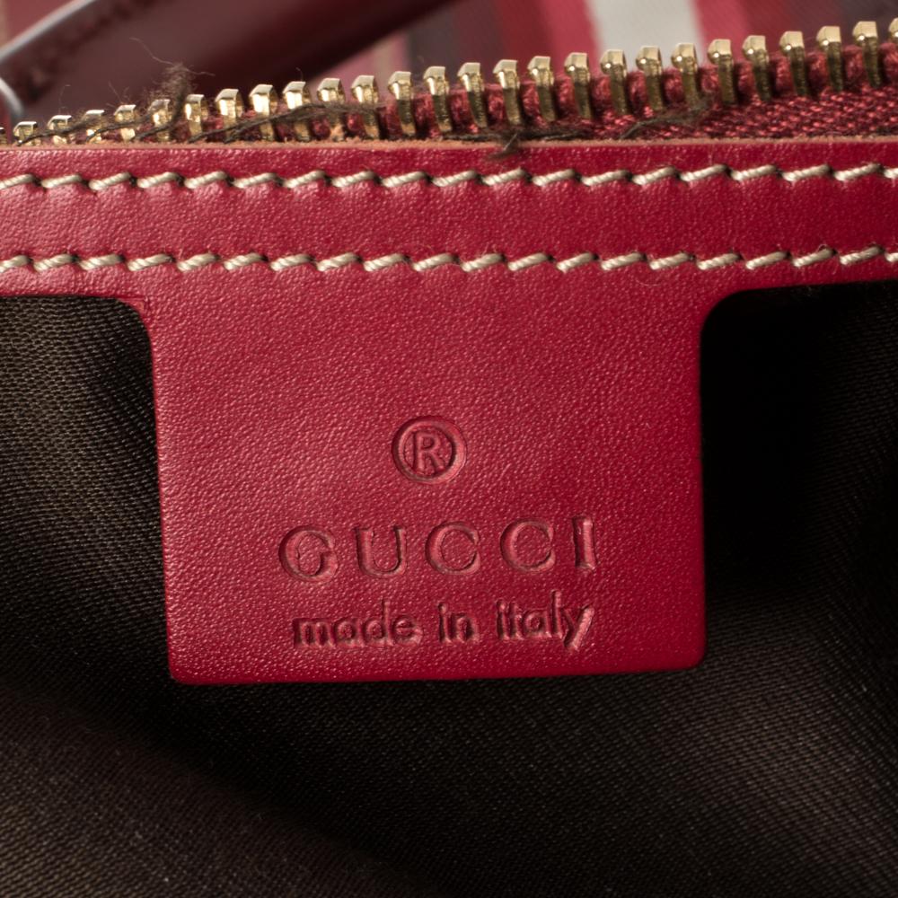 Gucci Beige GG Supreme Canvas Web Carry-on Medium Duffle Bag 2