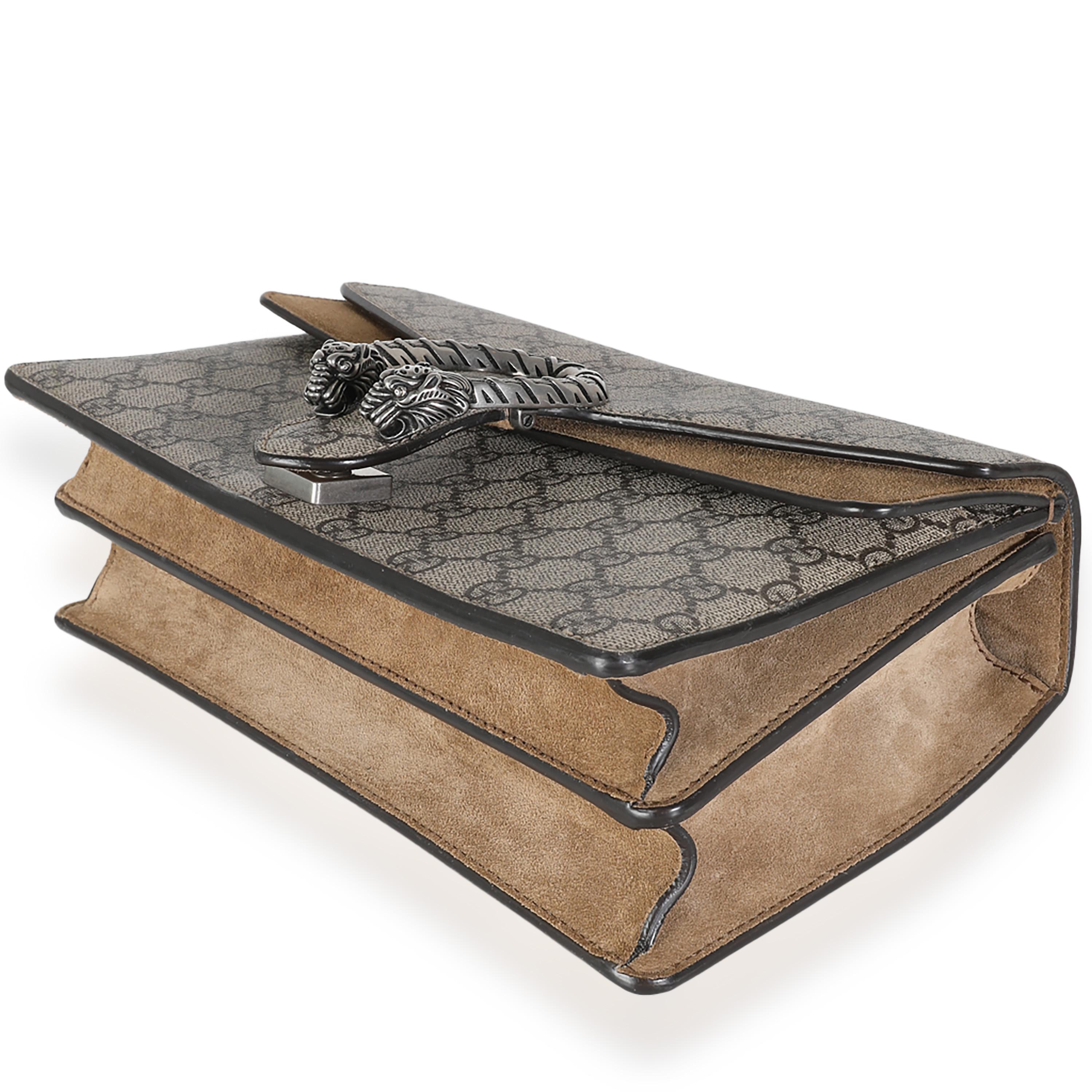 Gucci GG Supreme Petit Dionysus beige Pour femmes en vente