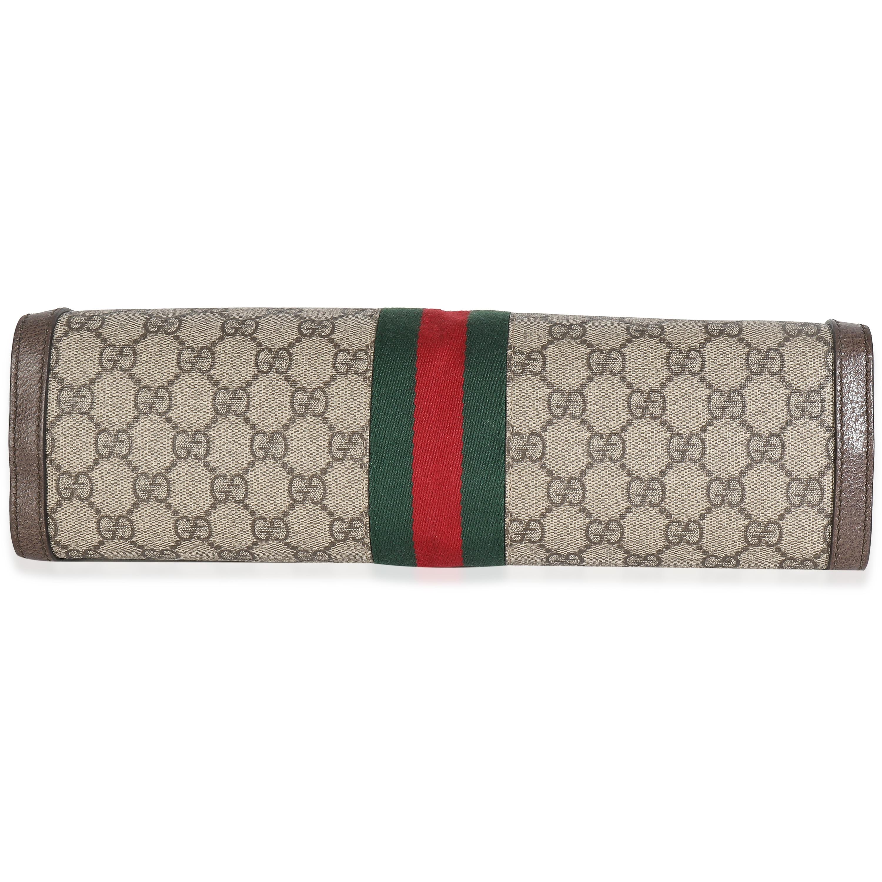 Gucci Beige GG Supreme Web Ophidia GG Kleine Umhängetasche im Angebot 2