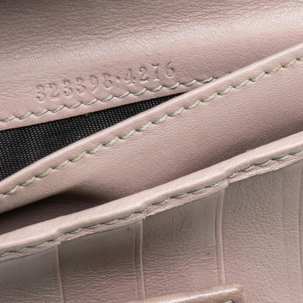 Gucci Beige Guccissima Leather Bree Bifold Wallet 3
