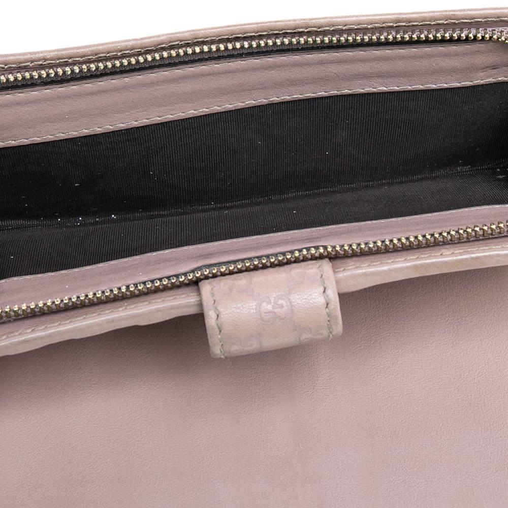 Gucci Beige Guccissima Leather Bree Bifold Wallet 4