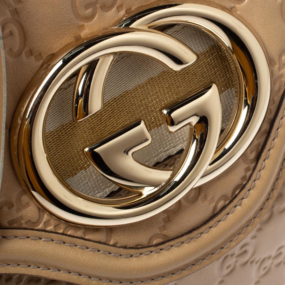 Gucci Beige Guccissima Leather Britt Tassel Shoulder Bag 4