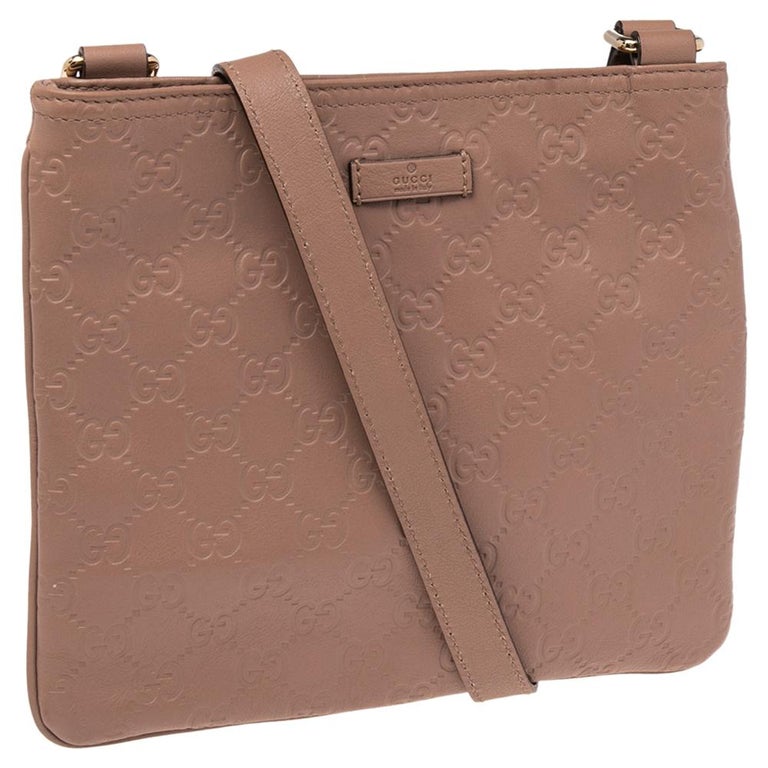Gucci Beige Guccissima Leather Crossbody Bag at 1stDibs gucci guccissima crossbody