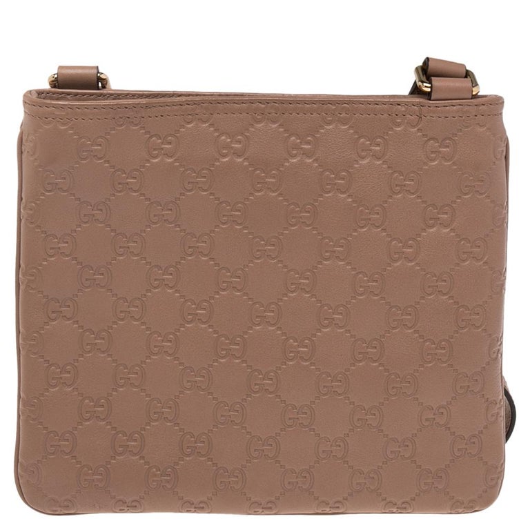 Gucci Beige Guccissima Leather Crossbody Bag at 1stDibs gucci guccissima crossbody
