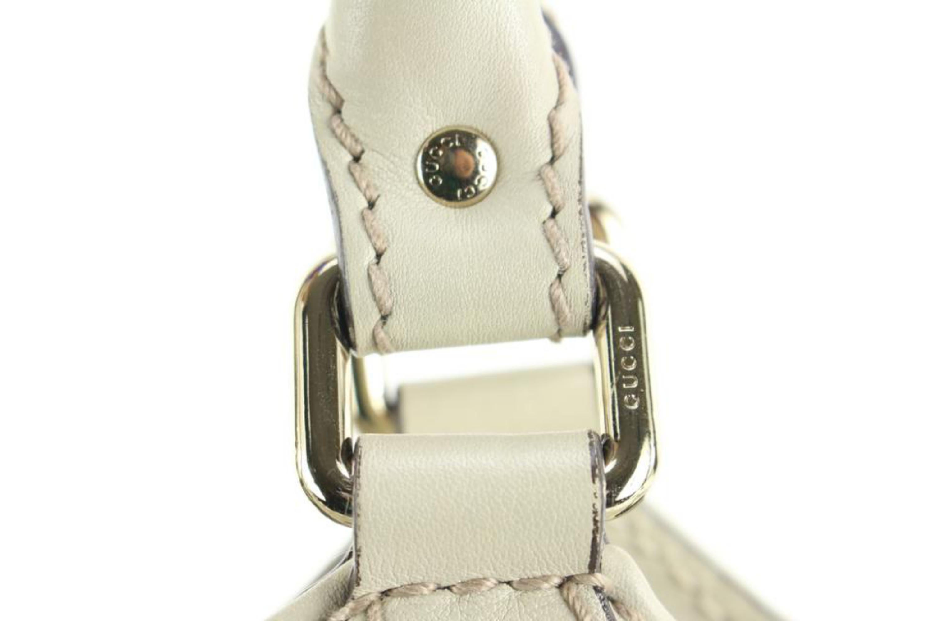 Gucci Beige Guccissima Leather GG Medium Sukey Hobo 74gz429s For Sale 3
