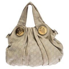 Gucci Beige Guccissima Leder Hysteria Kleine Hobo