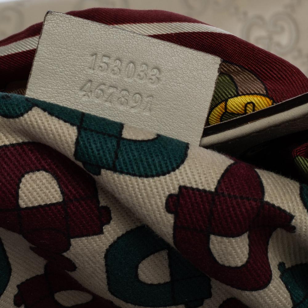 Gucci Beige Guccissima Leather Large Positano Scarf Tote 2