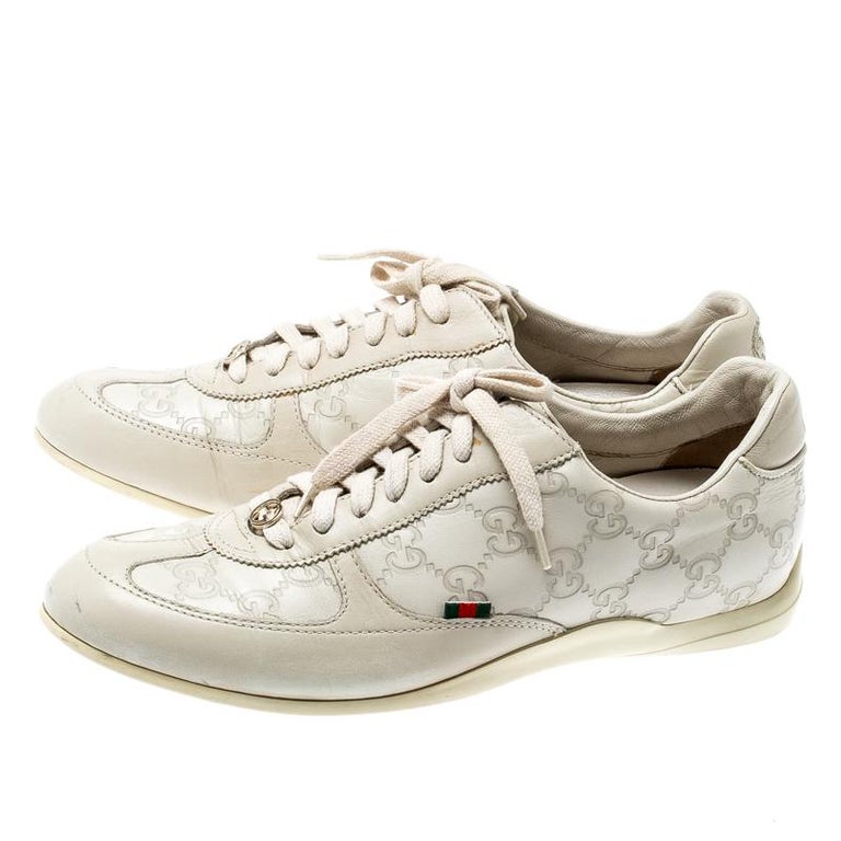 gucci beige sneakers