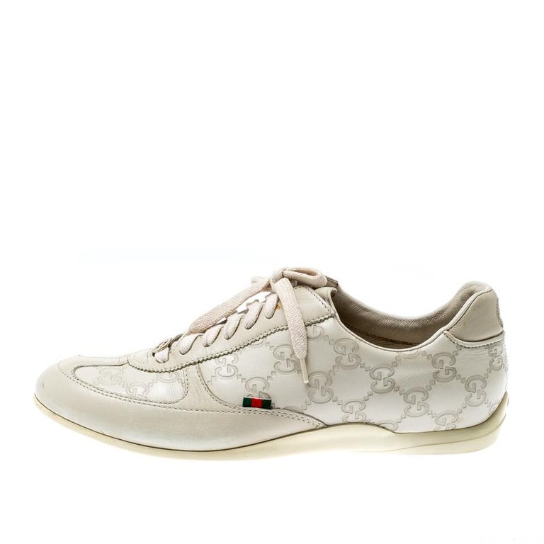 gucci beige sneakers