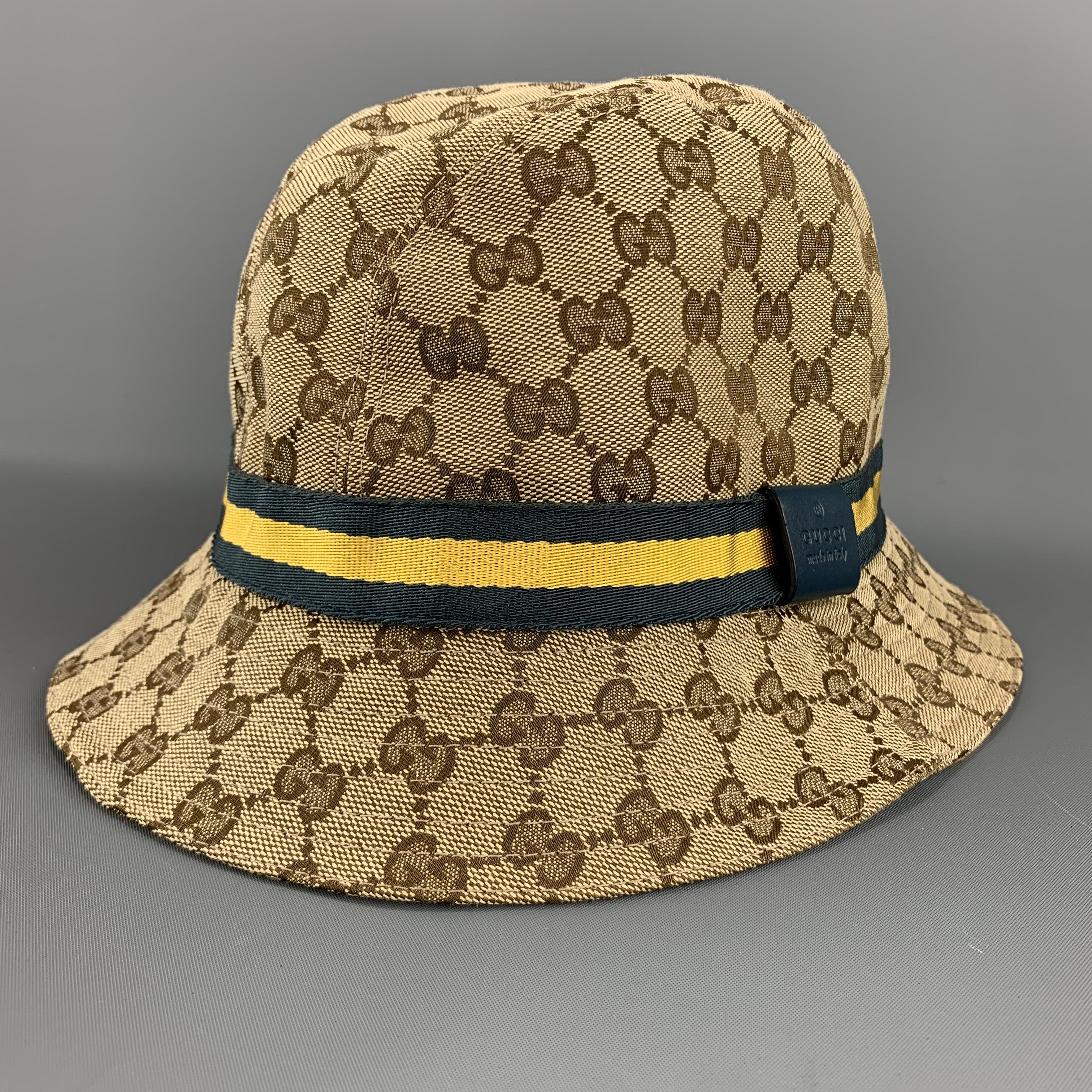 gucci hat blue stripe