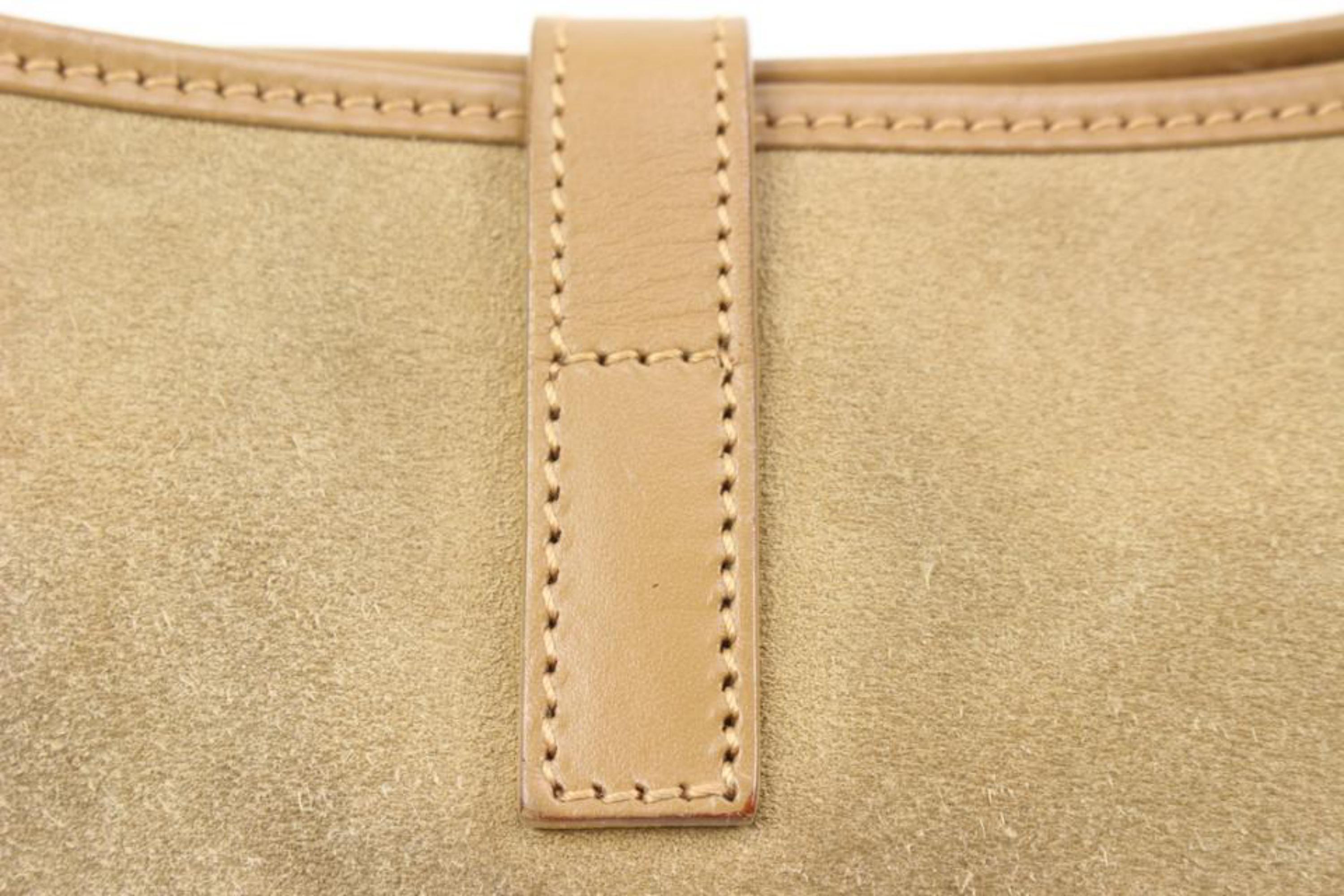 Gucci Beige Jackie-O Hobo Bag 85g323s For Sale 5
