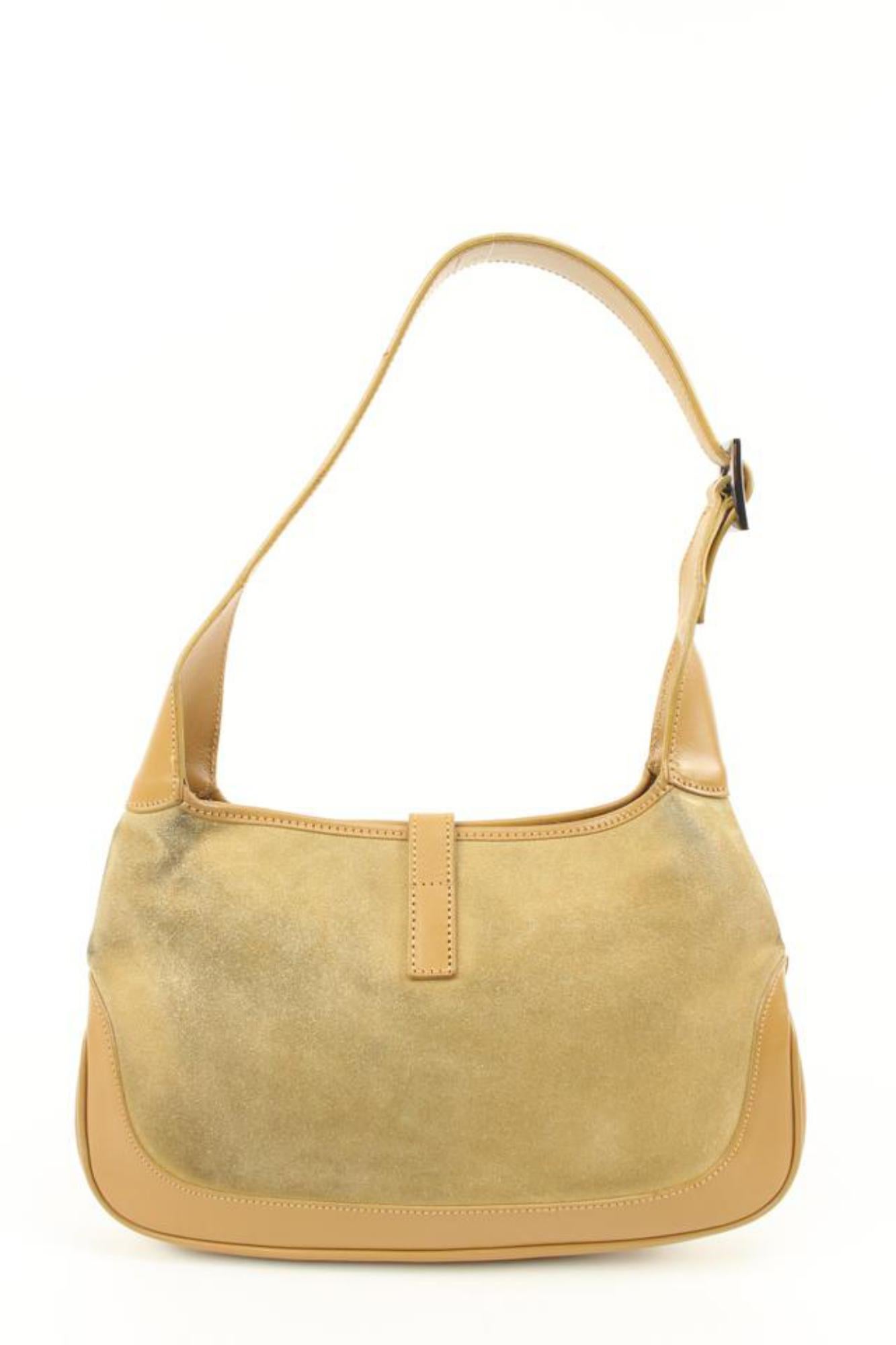 Women's Gucci Beige Jackie-O Hobo Bag 85g323s For Sale