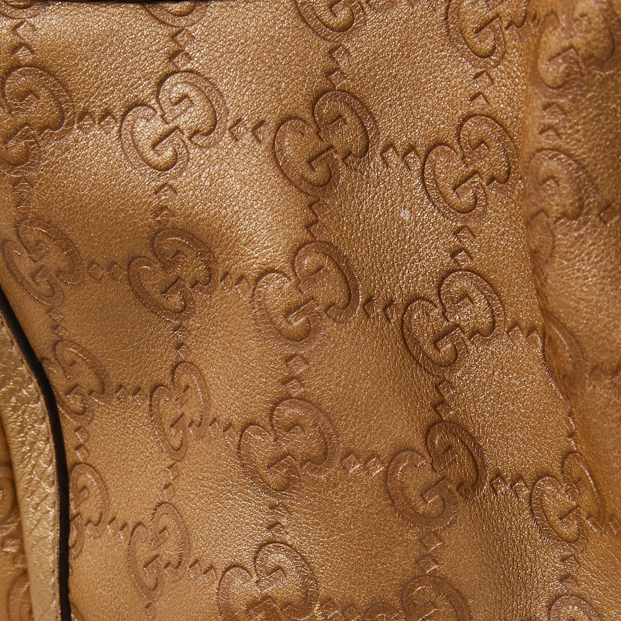 Gucci Beige Leather Abbey D-Ring Shoulder Bag 11