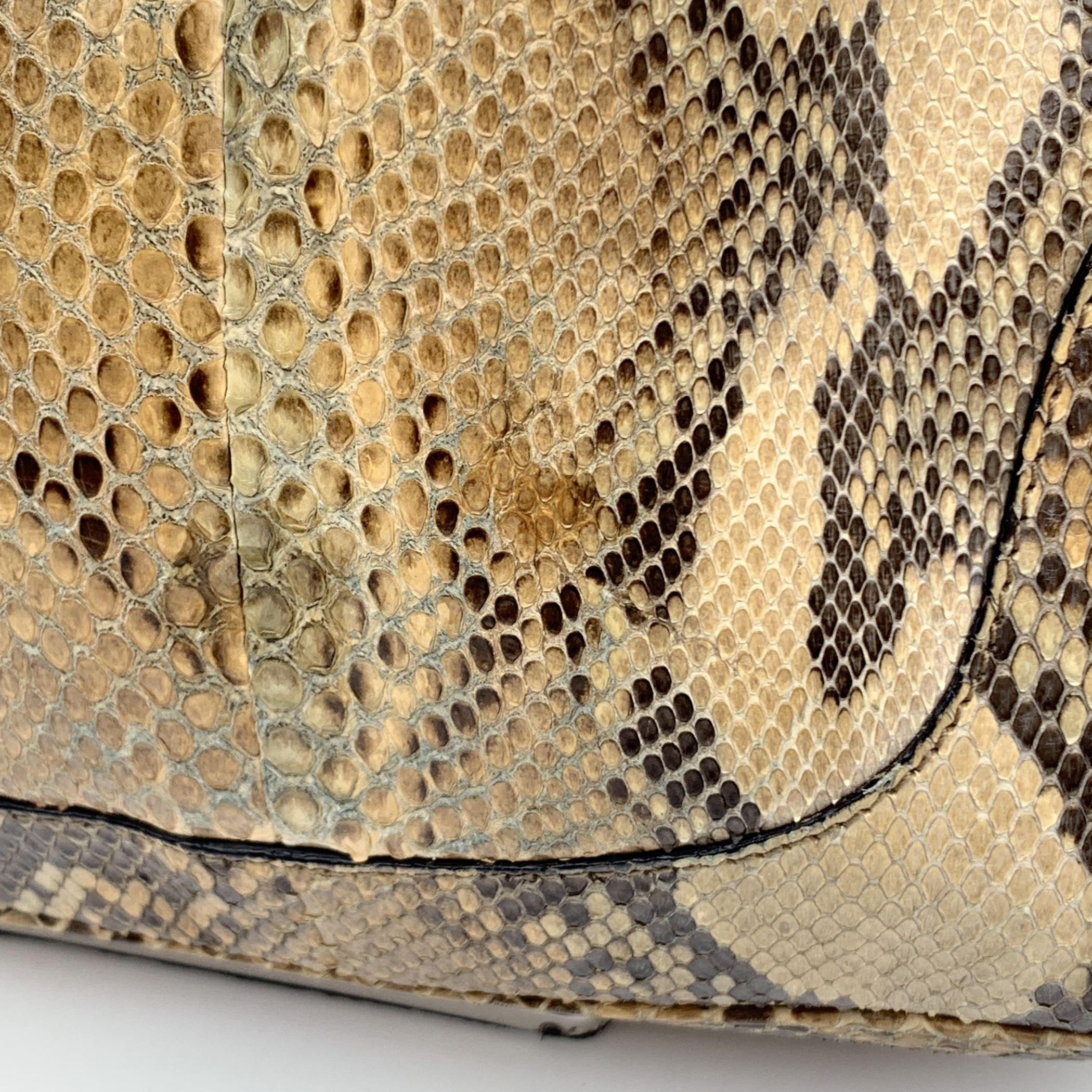 Women's Gucci Beige Leather Hobo Jackie Shoulder Bag with Chain Strap