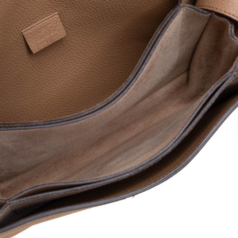Gucci Beige Leather Jackie Crossbody Bag 3