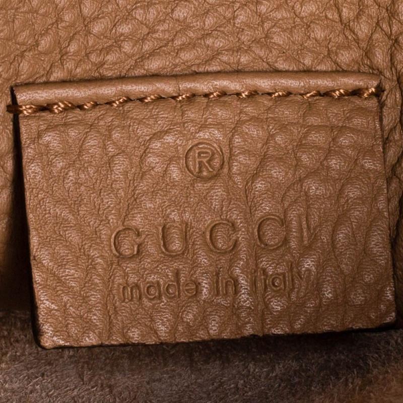 Gucci Beige Leather Jackie Crossbody Bag 4