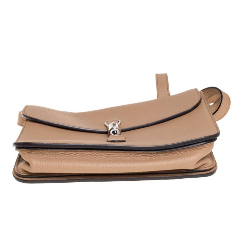 Gucci Beige Leather Jackie Crossbody Bag 1