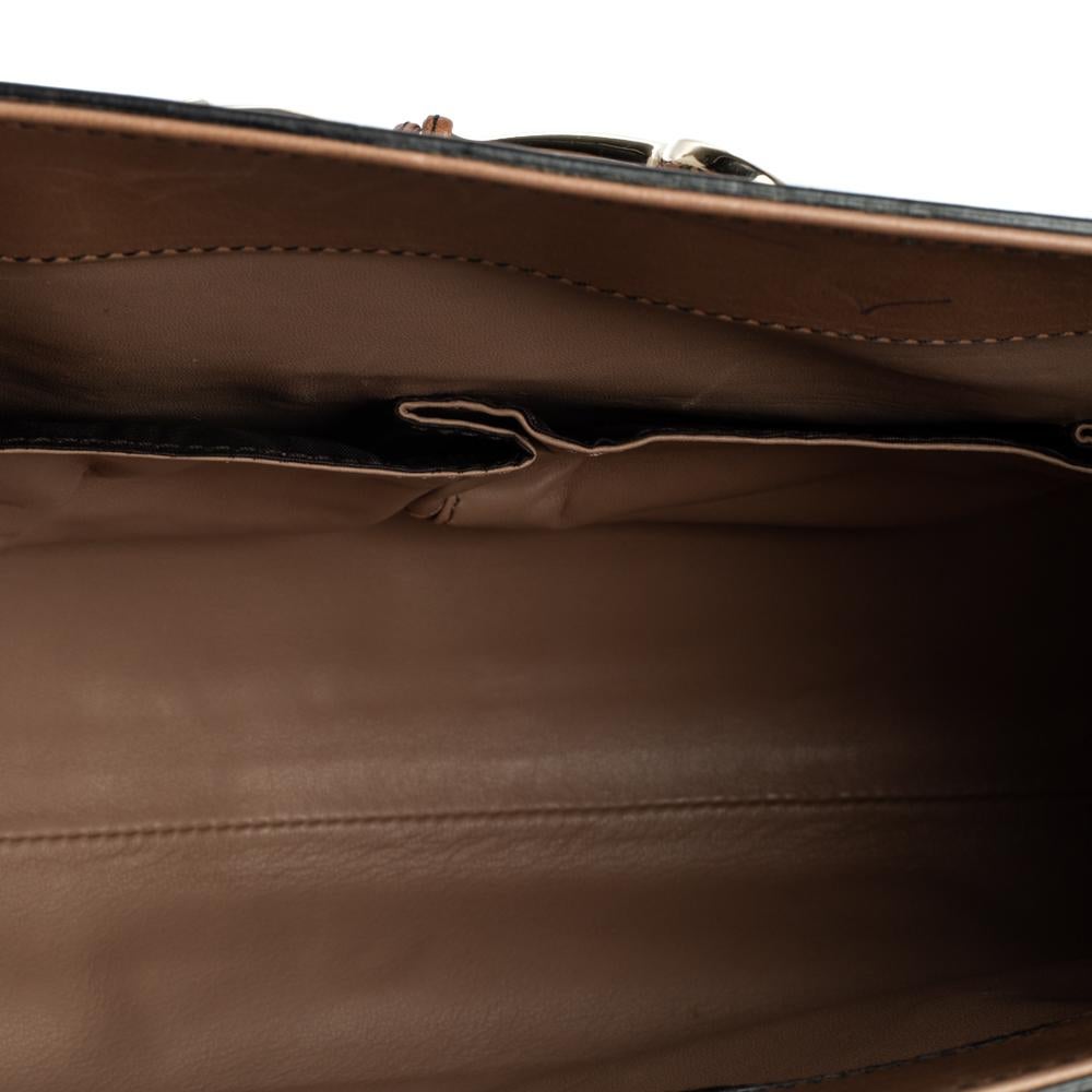 Gucci Beige Leather Large Emily Chain Shoulder Bag 6