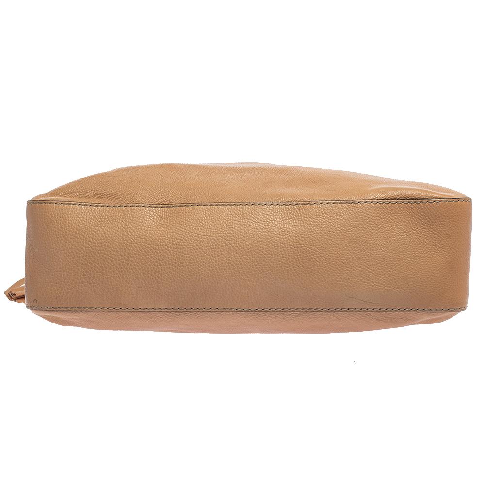 Gucci Beige Leather Medium Marrakech Hobo 1