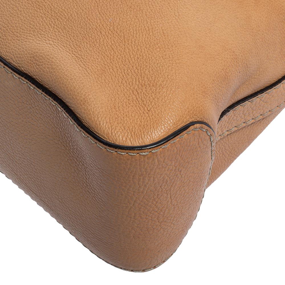 Gucci Beige Leather Medium Marrakech Hobo 4