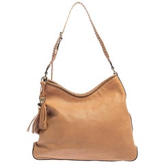 Gucci Beige Leather Medium Marrakech Hobo