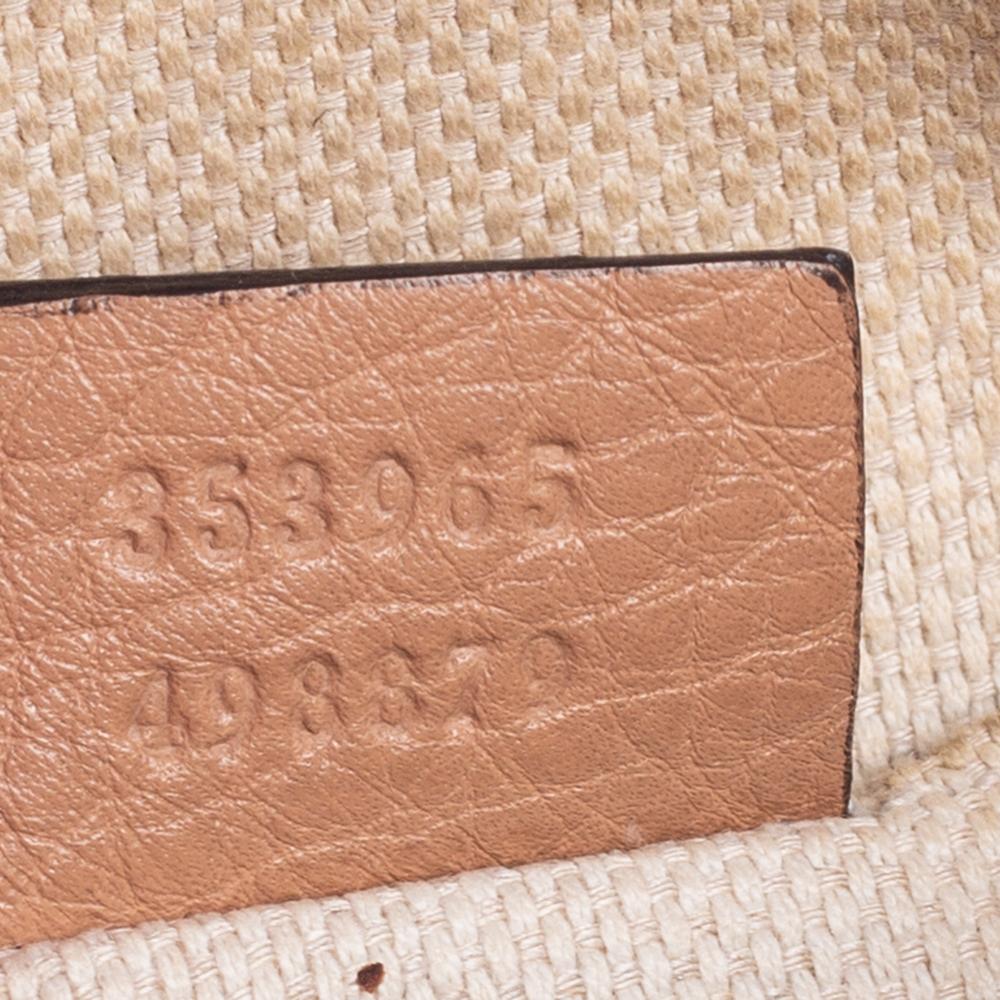 Gucci Beige Leather Mini Soho Disco Chain Crossbody Bag 4