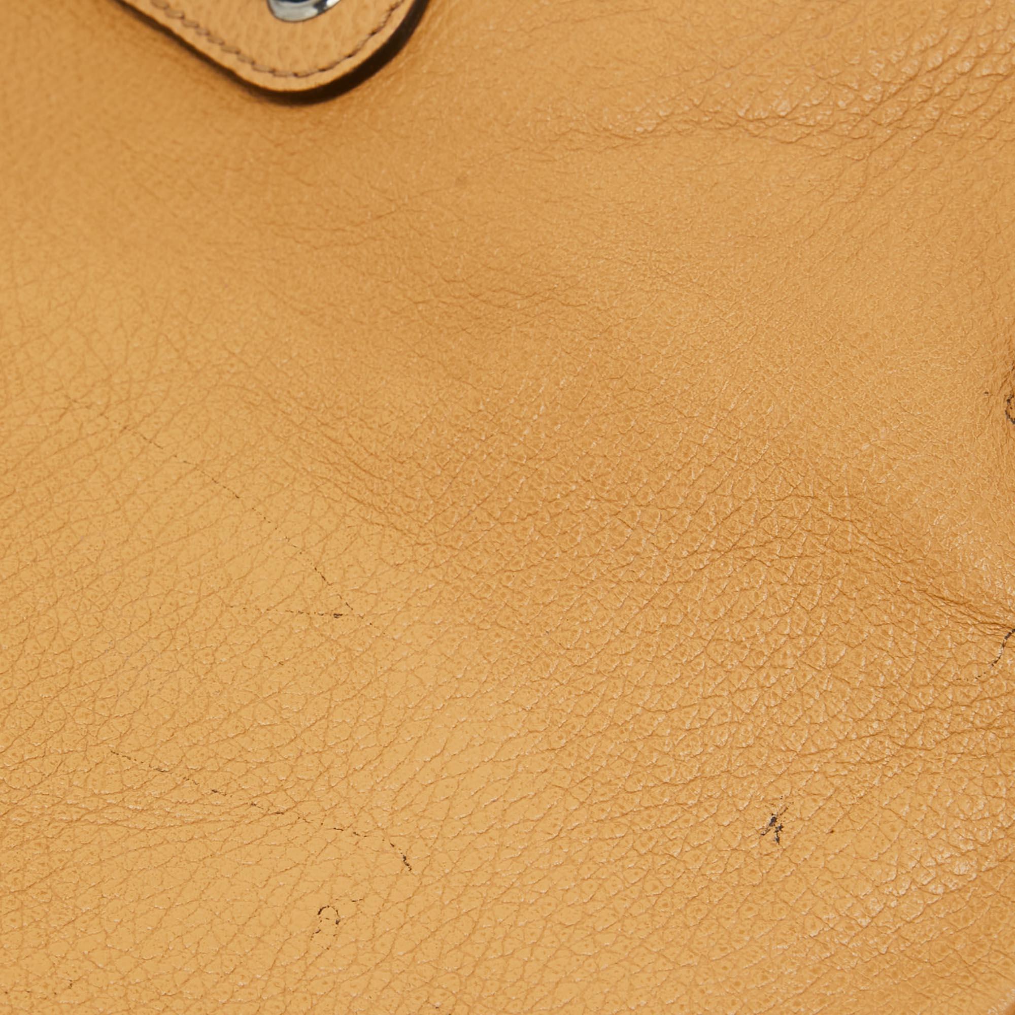 Gucci Beige Leather Princy Shopper Tote 5