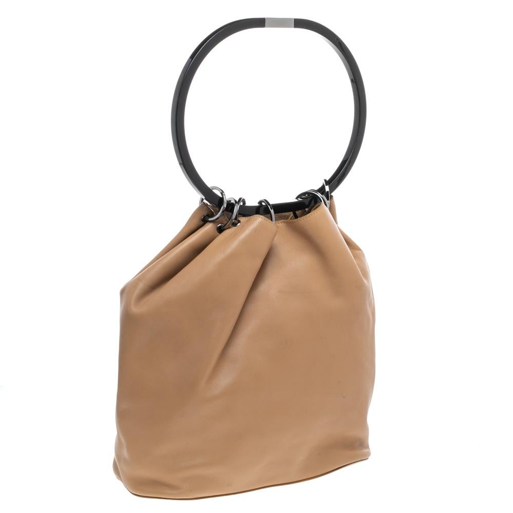 bag with ring handle