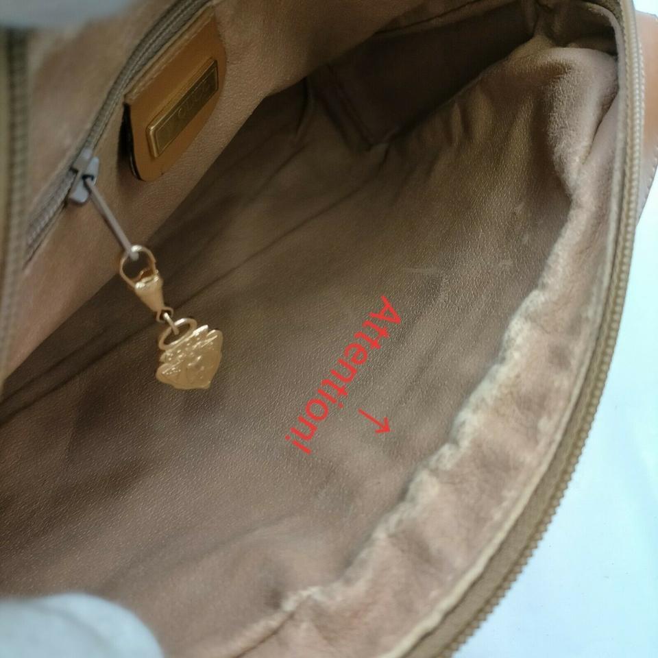 beige crossbody camera bag