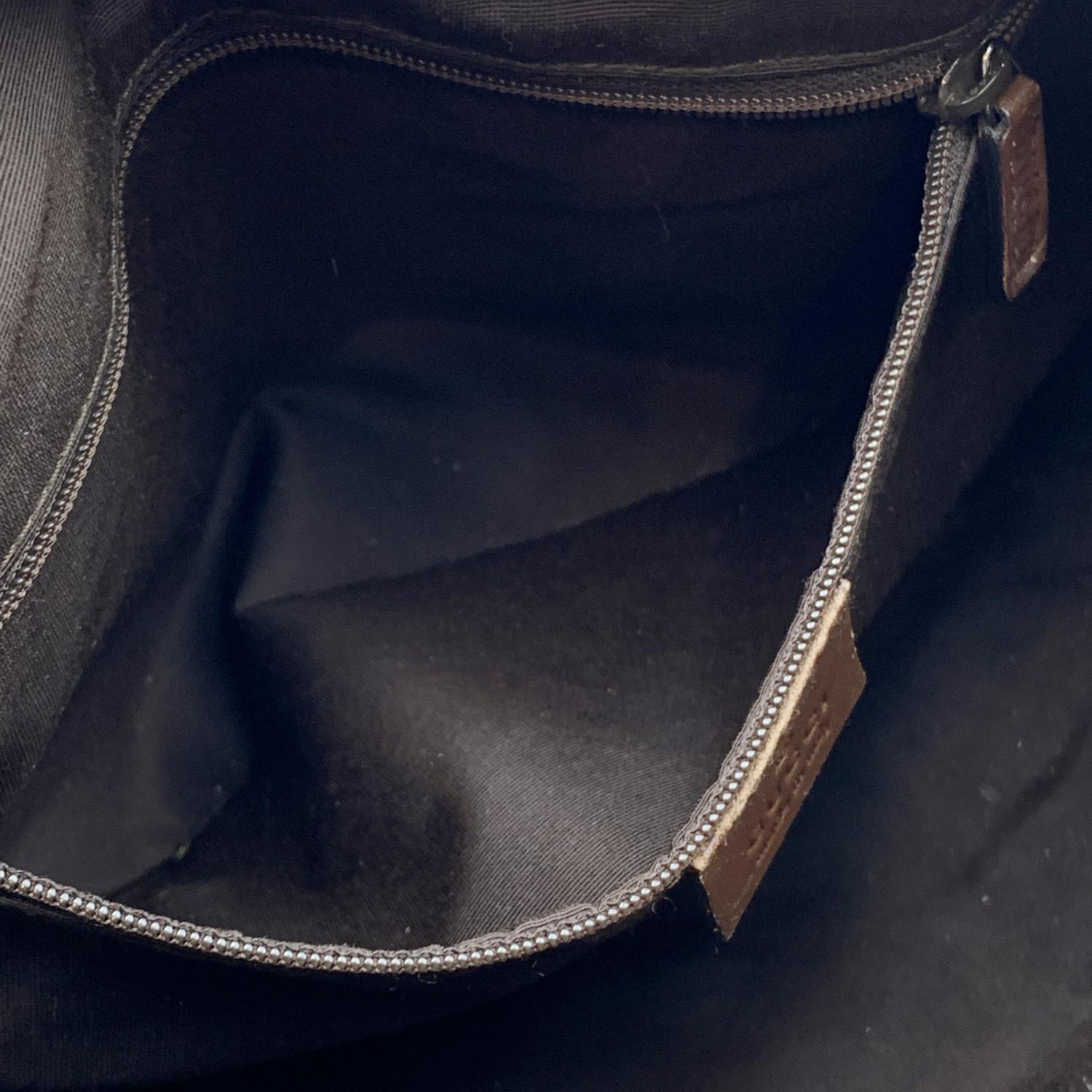 Boston Bag Duffle Bag von Gucci in Beige mit Monogramm aus Segeltuch 4