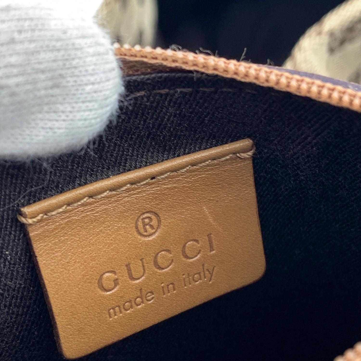 Gucci Beige Monogram Canvas Tote Handbag Shopper 3