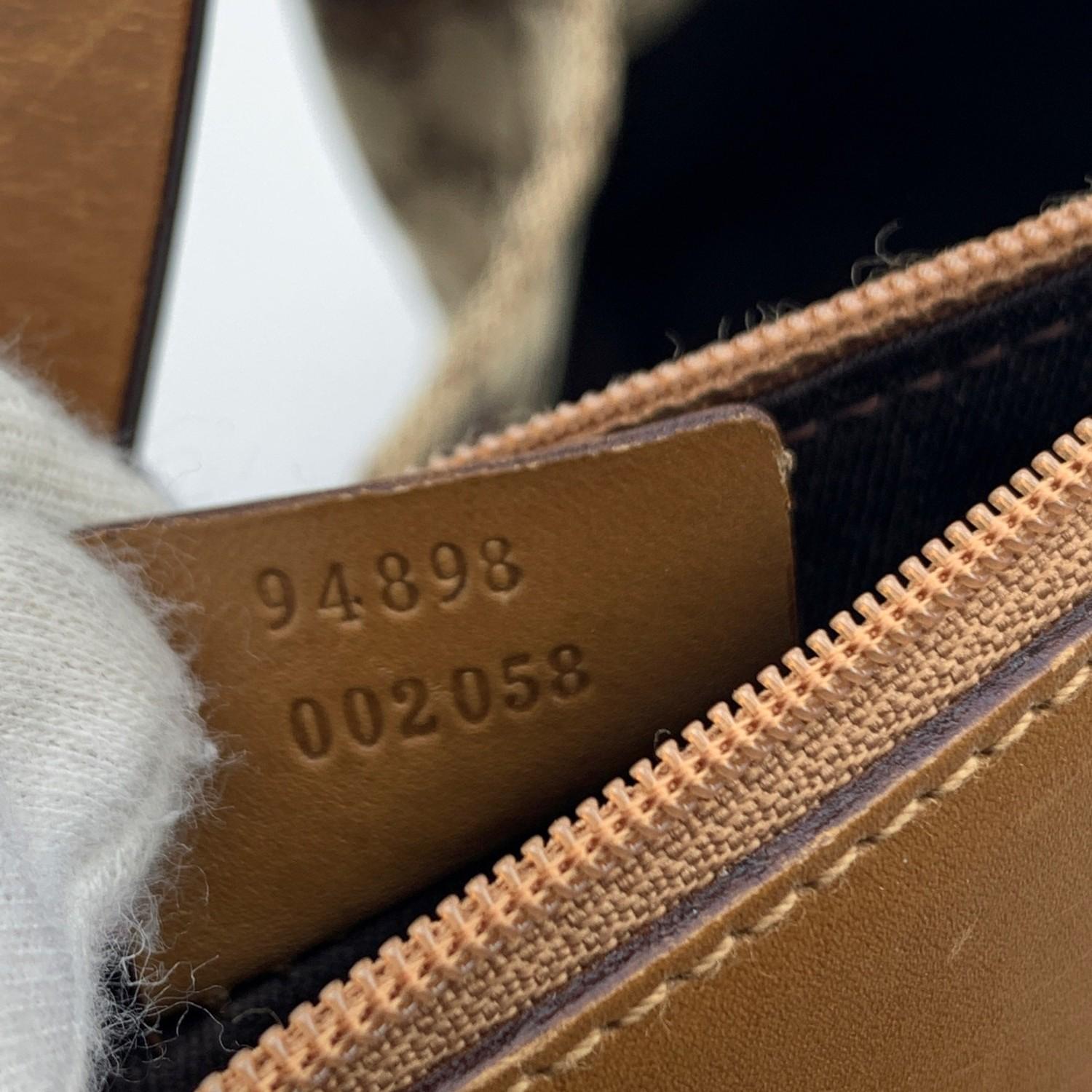Gucci Beige Monogram Canvas Tote Handbag Shopper 4