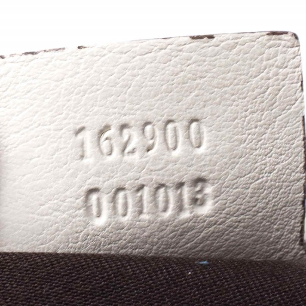 Gucci Beige/Off White GG Canvas and Leather Medium Pelham Shoulder Bag 2