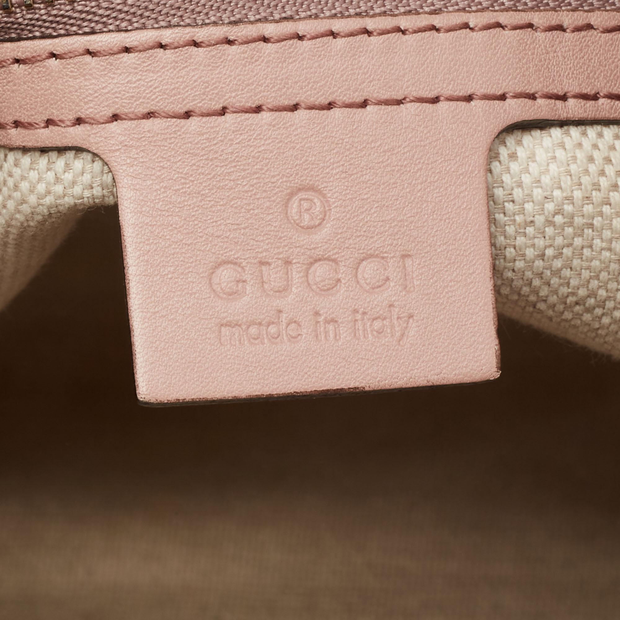 Gucci Beige Patent Leather Medium Soho Chain Tote 5