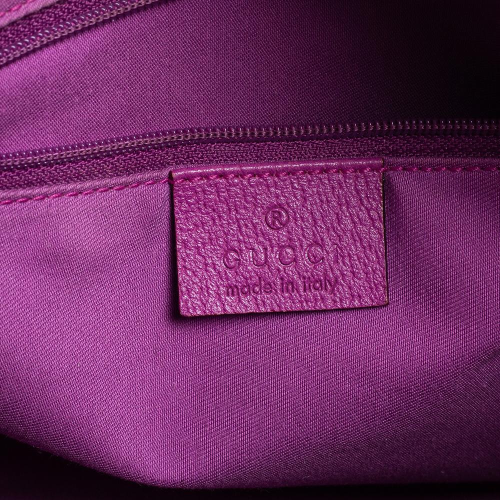 Brown Gucci Beige/Pink GG Canvas Small Joy Boston Bag