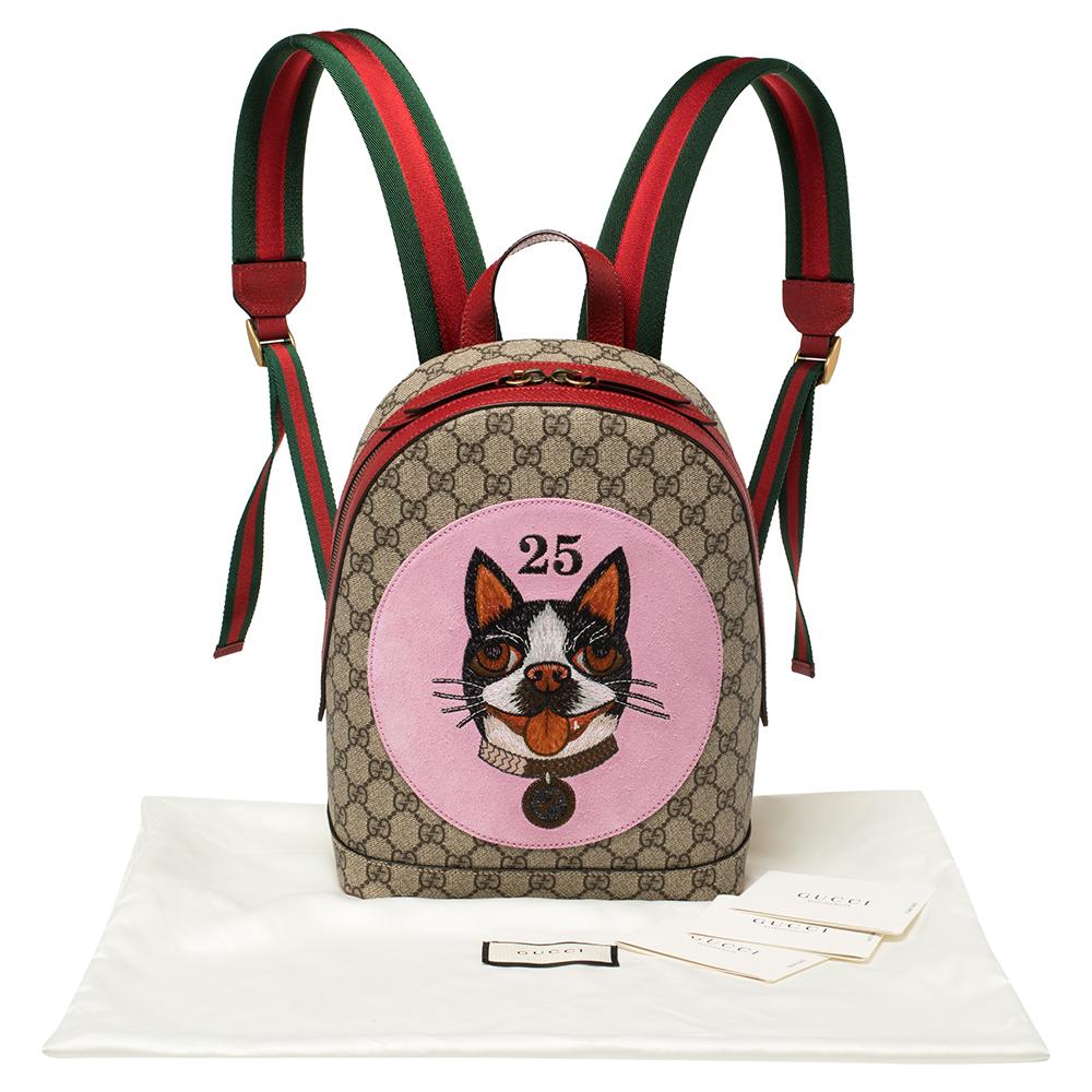 gucci dog backpack