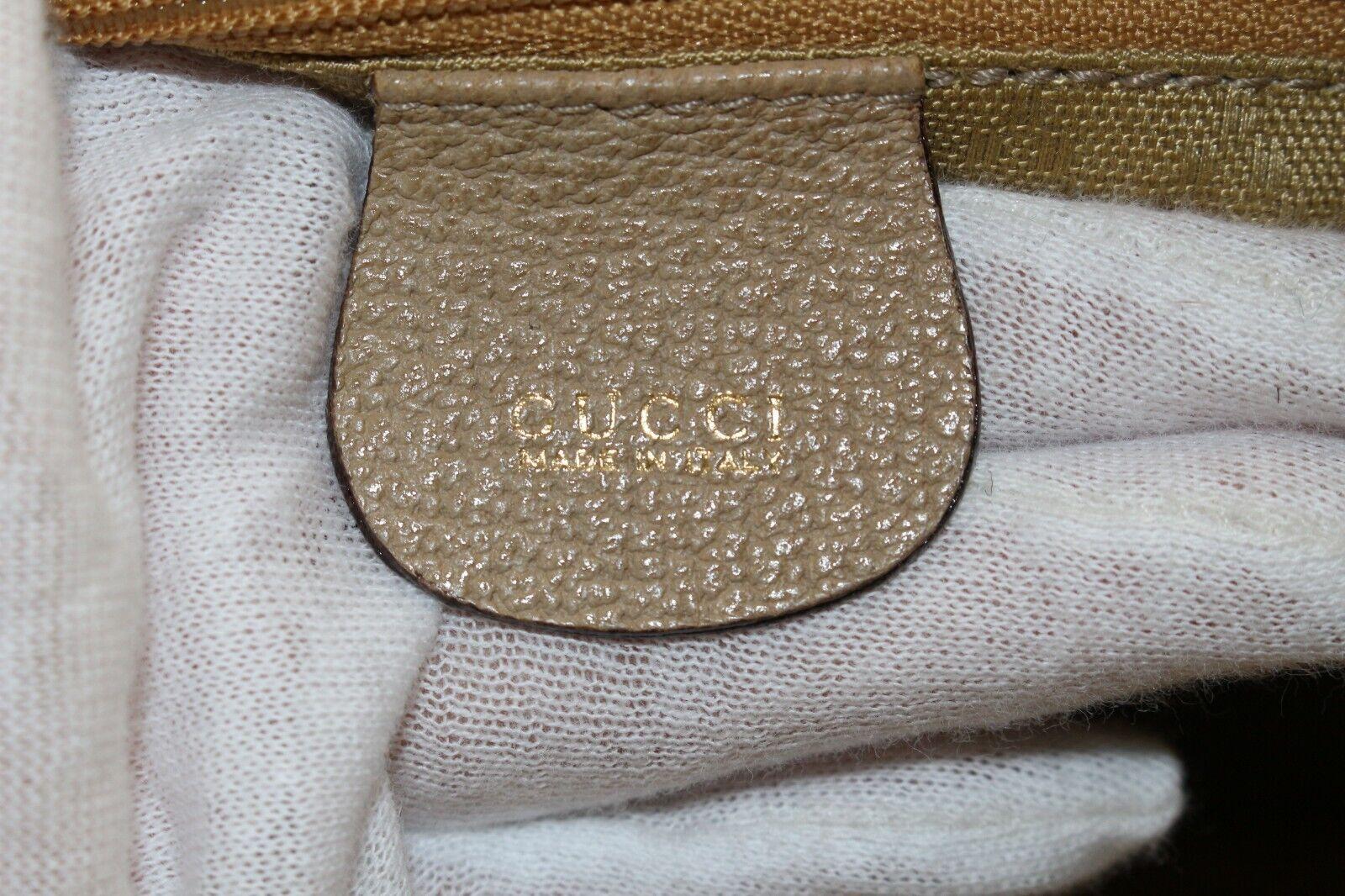 GUCCI Beige Suede Bamboo Dome 1GK1226K For Sale 4