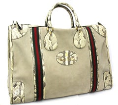 Gucci Beige Suede Ophidia Bag