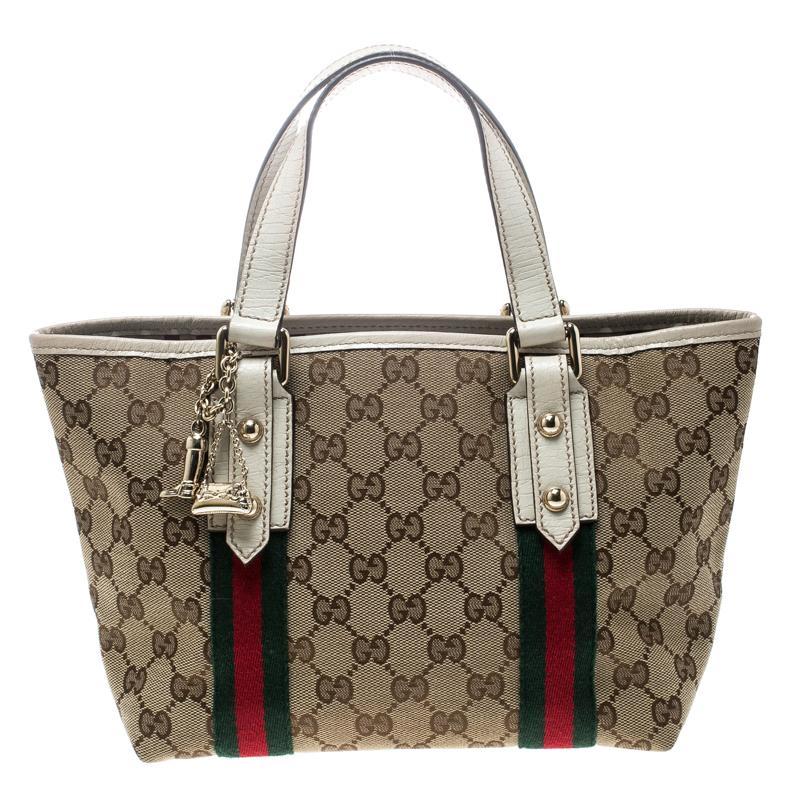 gucci web tote