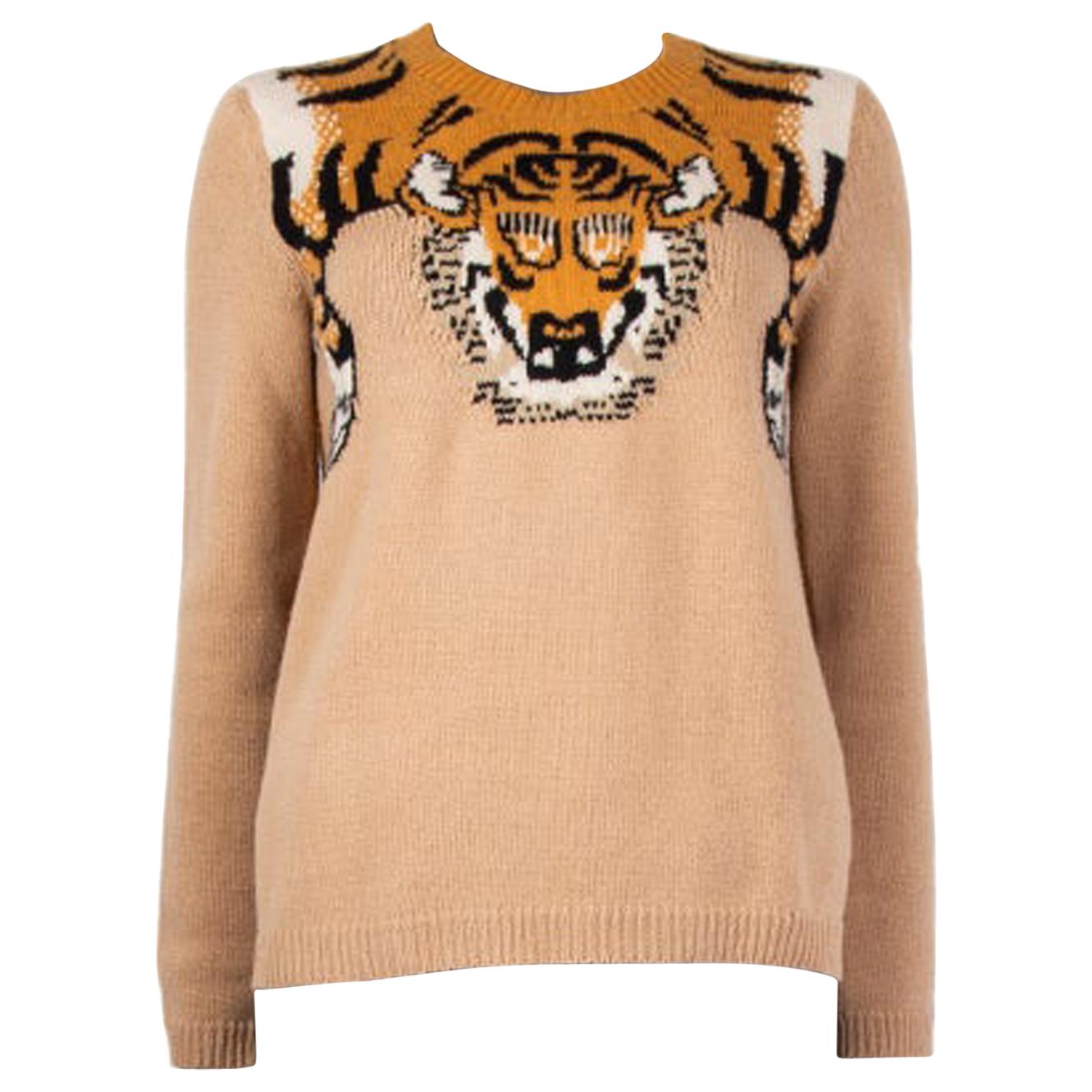 Gucci Tiger Sweater - 3 For Sale on 1stDibs | gucci tiger cardigan 