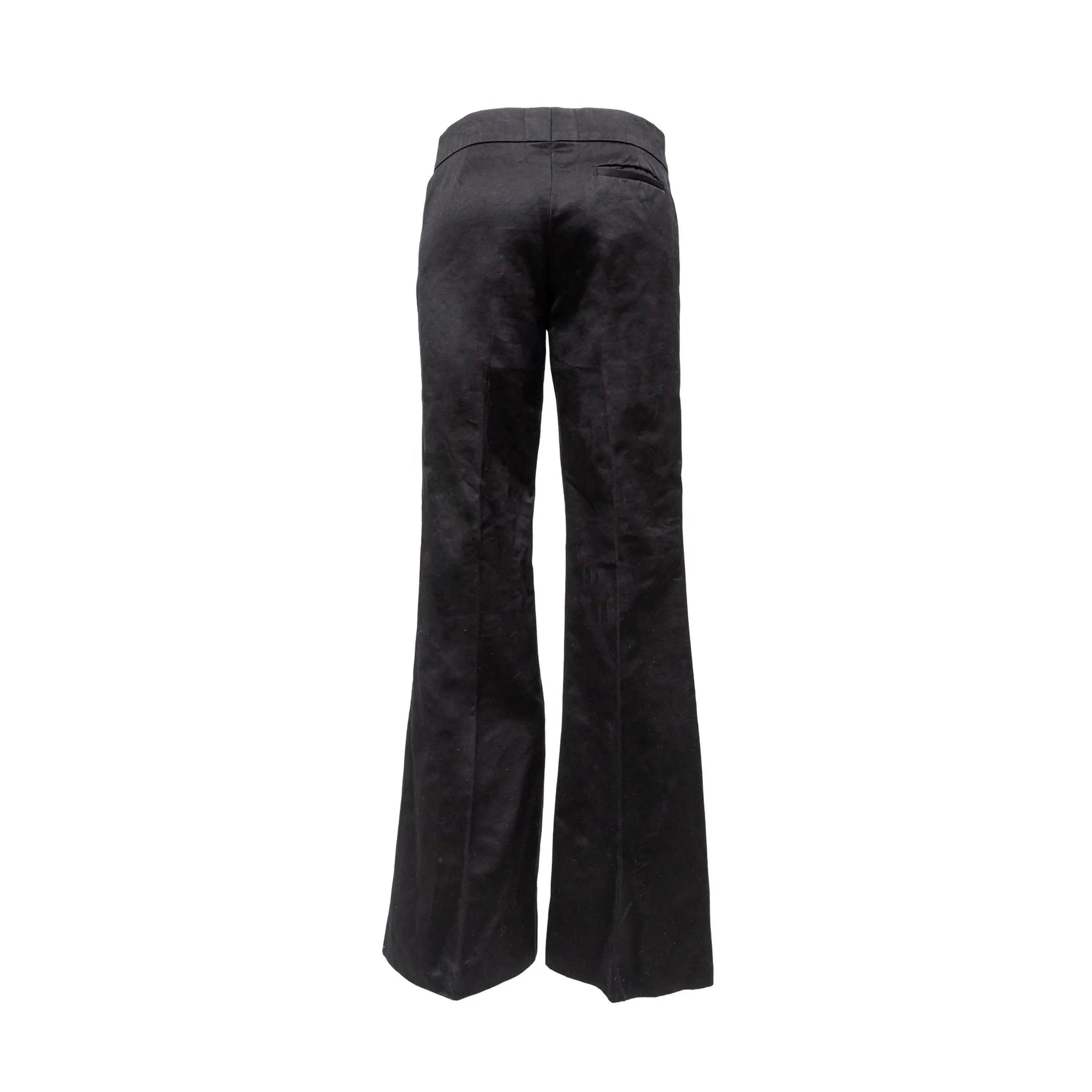 Gucci Hose mit Glockenboden - 10er Jahre (Schwarz) im Angebot