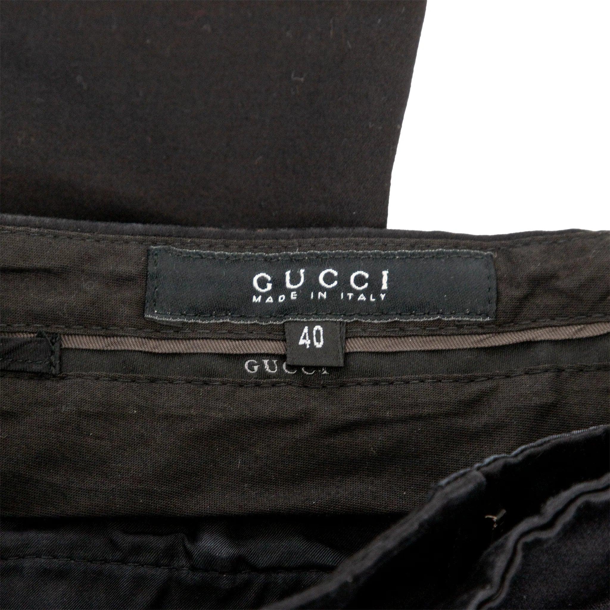 Gucci Hose mit Glockenboden - 10er Jahre im Angebot 4