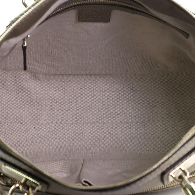 Gucci Bella Convertible Top Handle Bag Leather Small In Good Condition In NY, NY