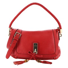 Gucci Bella Flap Shoulder Bag Leather Medium
