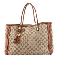 Gucci Bella Tote GG Canvas Medium